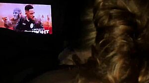 Milf sucking big black cock close up in pov masturbation handjob