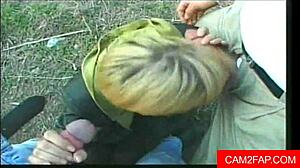 Amateurs Engage In Intense Ass To Mouth Fucking In Car Threesome