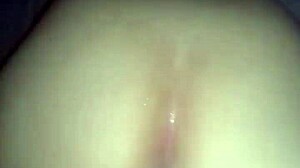 hinting at that latina's hairy pussy and ass in pov homemade sex with facial