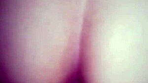 hinting at that latina's hairy pussy and ass in pov homemade sex with facial