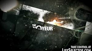 voyeur adventure turns hardcore with blonde riding and doggystyle