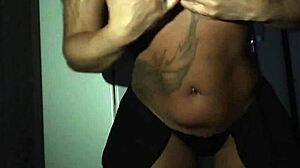 Brunette With Big Tits And Ass Dances Sensually Solo