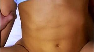 The stepmother of her friend loved being dominated in bed, and her lover couldn't resist her pleas despite the cheating.