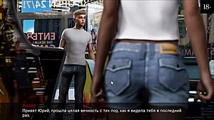 Cartoon hentai slet neemt harde pik in wilde anime scène. College tienermeisje fantasie speelt zich af.