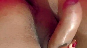 Latina Trans Woman Touches Herself To Ejaculation