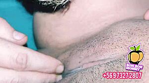 Latina wife gets her clit licked in pov while eating pussy for hot orgasms