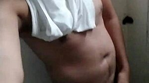 she starts masturbating slowly, exploring her pussy with gentle touches, building up to intense fucking sensations