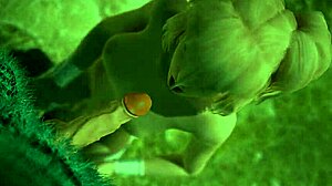 Blonde uses toys in 3D fantasy sex