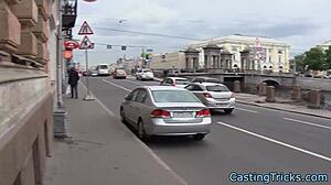 Casting Amateur Pounded In Highheels To Cumshot