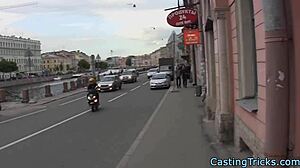 Casting Amateur Pounded In Highheels To Cumshot