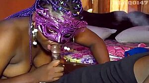 i got this black babe deepthroating my cock in homemade vid, check it outt