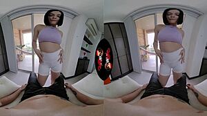 Super latina fucks hard with her big ass and breasts in VR 😍