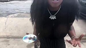 London ebony queen meets benji bands in booth