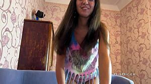 Stepsister sneaked into my room begging for a wild fuck! Let's do missionary and doggystyle! 😈