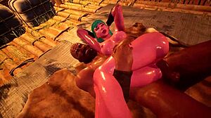 Bookerdan Viking Raids Elf Camp in 3D Porn