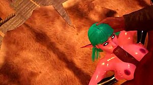 Bookerdan Viking Raids Elf Camp in 3D Porn