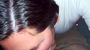 melinda subtly sucks her husband's cock in homemade video