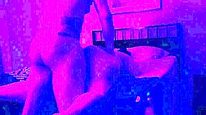 Glasses-Wearing BBW in Interracial Scene with Screaming Orgasm