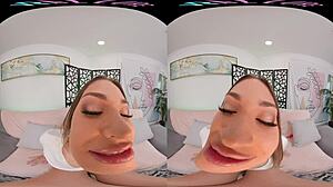 Vrallure twists and turns in seductive masturbation