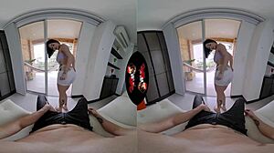 Super latina fucks hard with her big ass and breasts in VR 😍