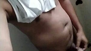 she starts masturbating slowly, exploring her pussy with gentle touches, building up to intense fucking sensations