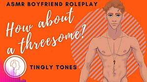 How About A Threesome Boyfriend Roleplay! Asmr Male Voice M4f Audio Only!