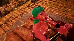 Bookerdan Viking Raids Elf Camp in 3D Porn