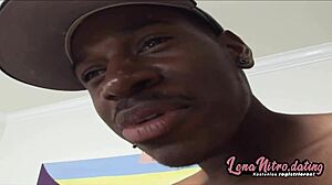 Needy Cock Addict with Natural Tits Enjoys Black Boner