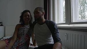 Lenore performs blowjob and doggystyle sex in public park setting.