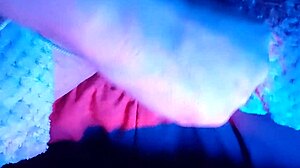 Bound slave surrenders in tied up bondage scene