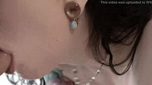 Anna De Ville Sucks Cock Sloppily