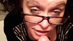 Milf Sucks Step Brother's Big Cock Deepthroat