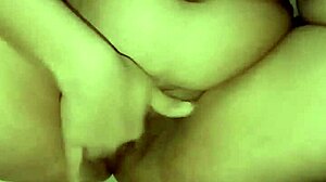 Hey, sexy babe fingering nude in toilet! 🚽