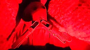 Bound slave surrenders in tied up bondage scene