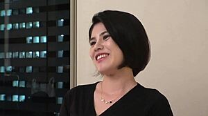 The golf coach uses his stick on the thirty-something woman with big tits and ass in missionary and doggystyle positions.