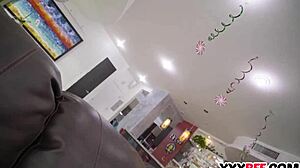 BFF Christmas party turns hardcore with big dicks