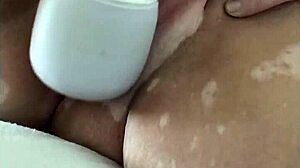 Fingering Shaved Pussy with Toys