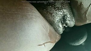 Friend fucks big black cock for creampie.