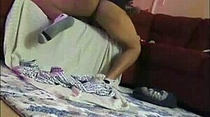 Couple Uses Dildo for DOUBLE PENETRATION in Homemade