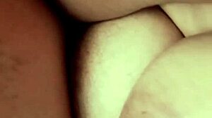 indian girl gives morning handjob to cock