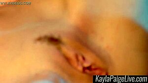 lesbians kayla paige and kate kennedy tongue their wet twats to orgasm