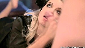 Blonde Milf In Intriguing Seduction Scene With Brunette And Redhead Amateurs.