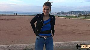 i, claudia the brunette slut, am going to realize my fantasy of anal in lingerie.