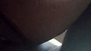 Friend fucks big black cock for creampie.