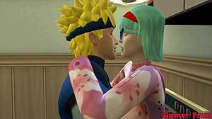 hey, sakura and bulma chat about sex then fuck naruto hard 😏