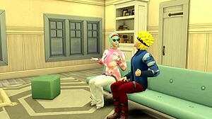 hey, sakura and bulma chat about sex then fuck naruto hard 😏