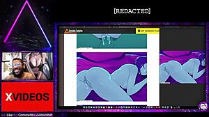 Raven Rides Cowgirl In Hentai Animation, Creampie Tight Pussy