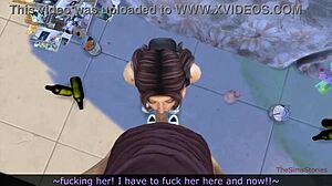 a young girl tricked into giving blowjob for money turns into rough public sex with orgasm