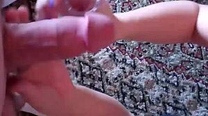 Locked in chastity for the whole weekend teasing orgasm humiliation handjob