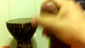 Girl plays with toys while masturbating solo 😊